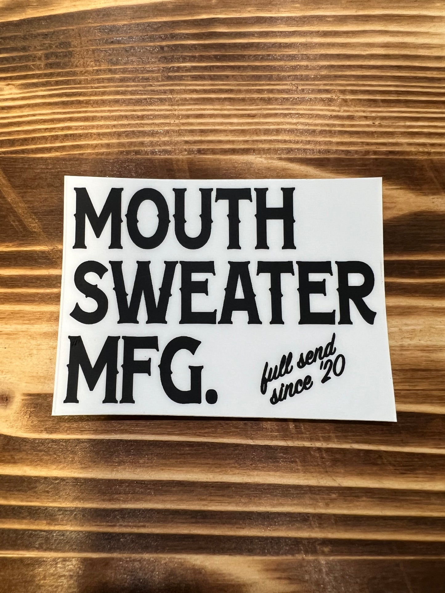 MOUTH SWEATER STICKERS