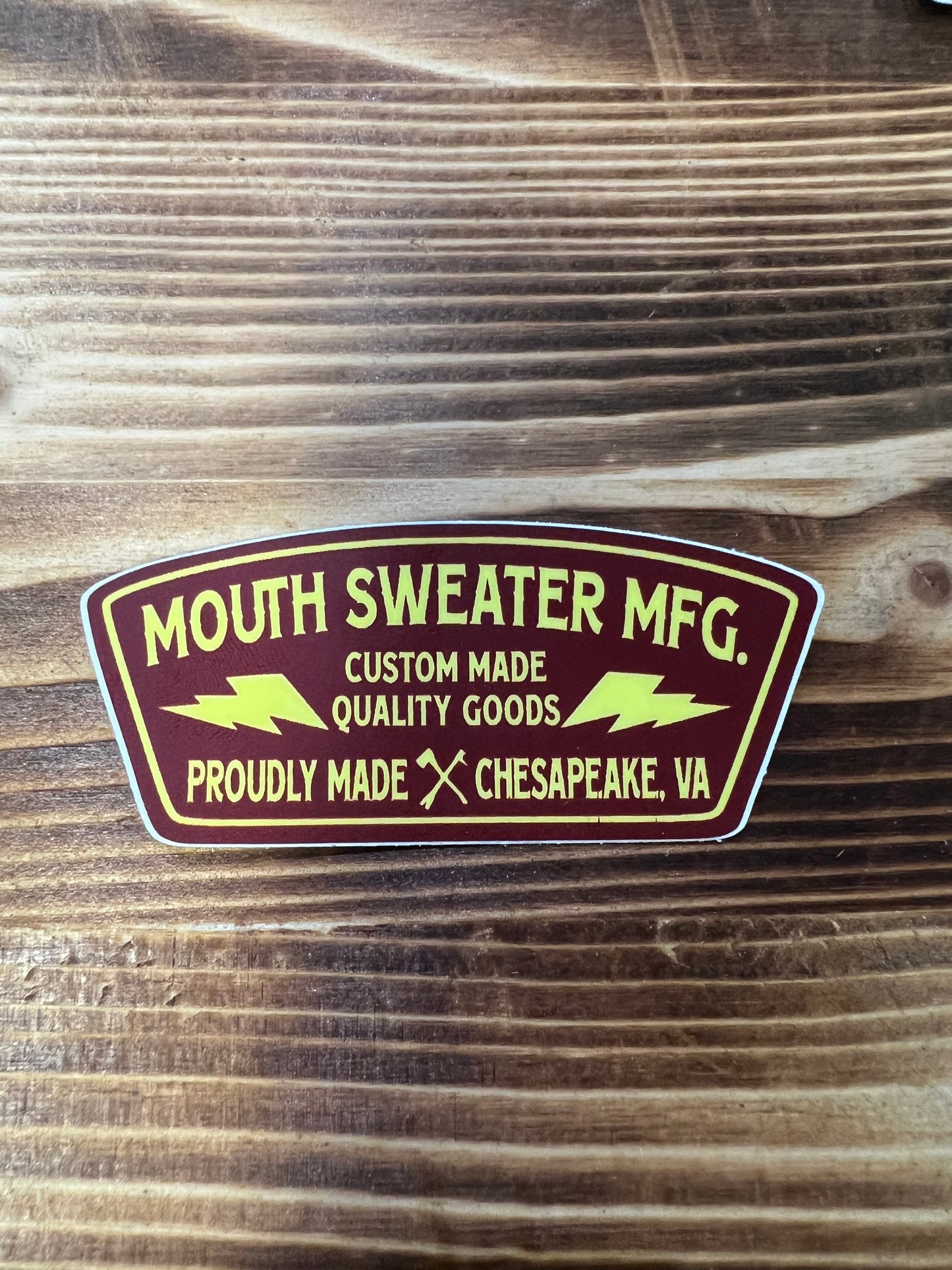 MOUTH SWEATER STICKERS